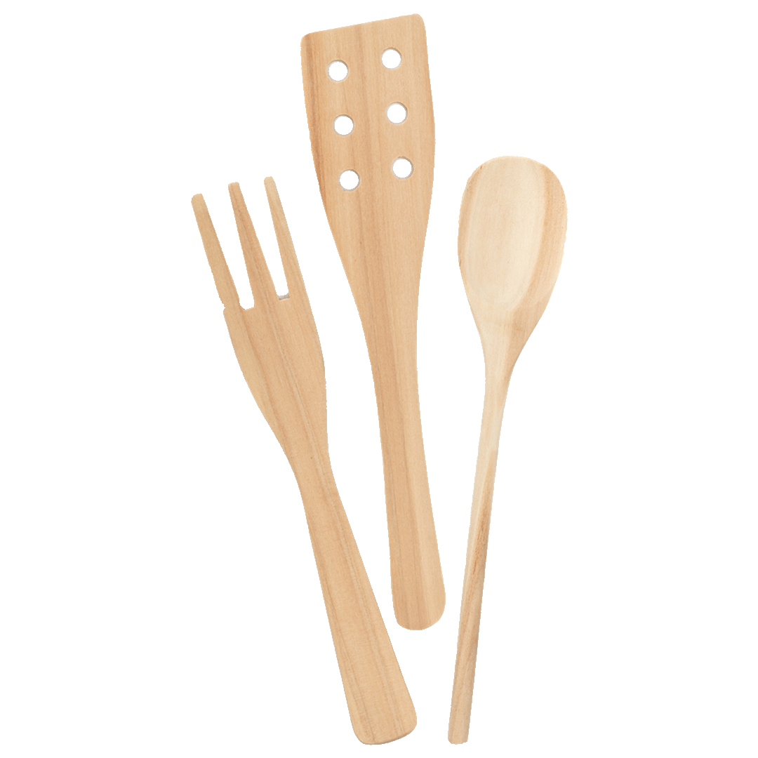 Wood Spatula Set